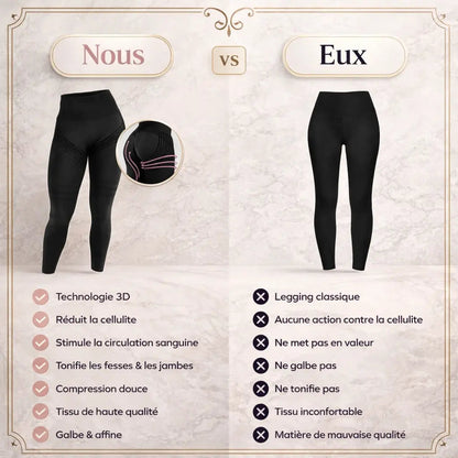 Leggings 3D Ceralia® — Lisse et Sculpte