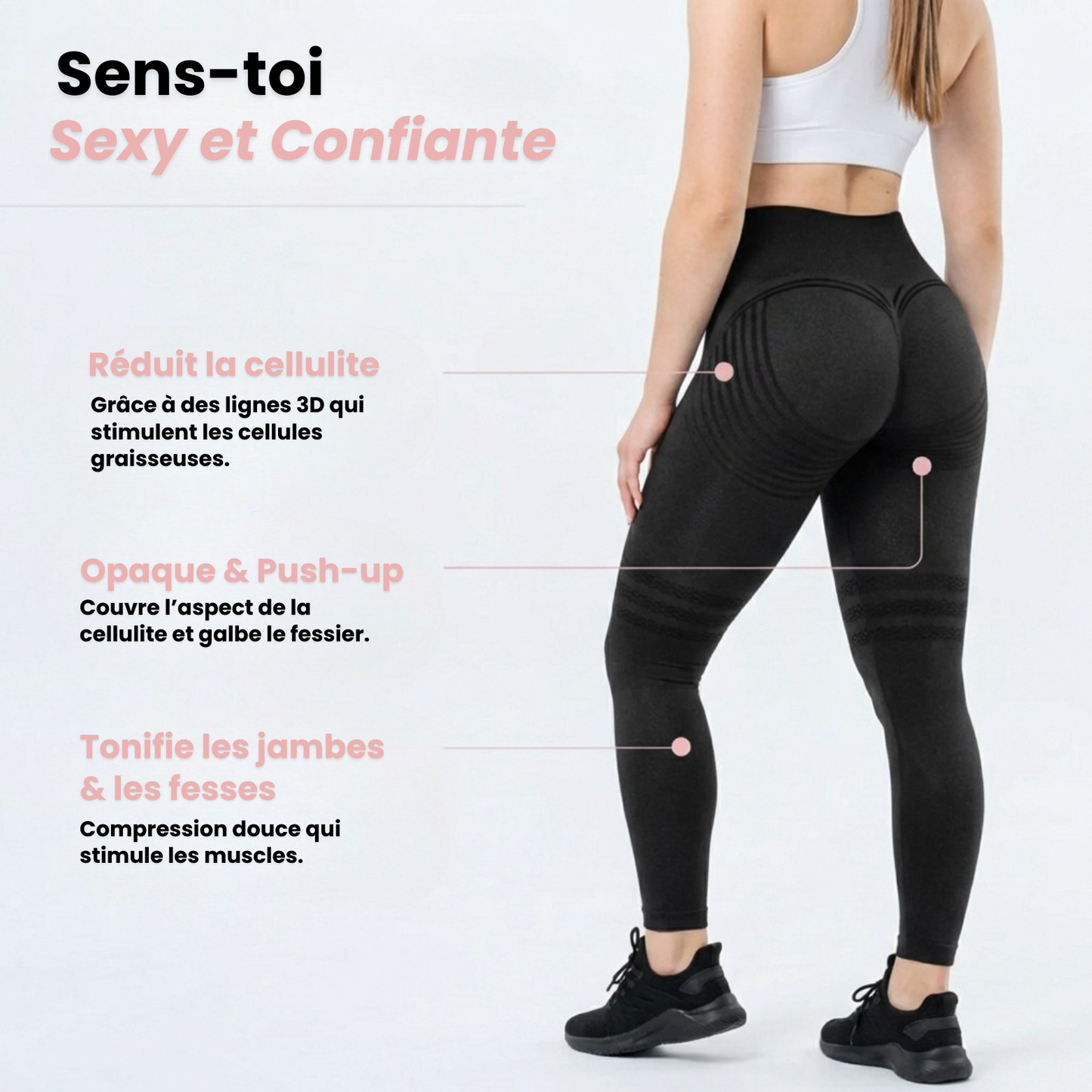 Leggings 3D Ceralia® — Lisse et Sculpte