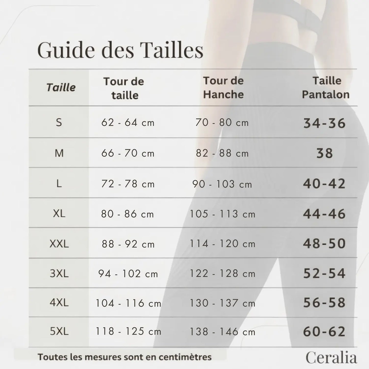 Leggings 3D Ceralia® — Lisse et Sculpte